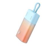 Baseus Powerbank Popsicle 5200mAh 20W z kablem niebiesko-pomarańcz - 1502077 - zdjęcie 3